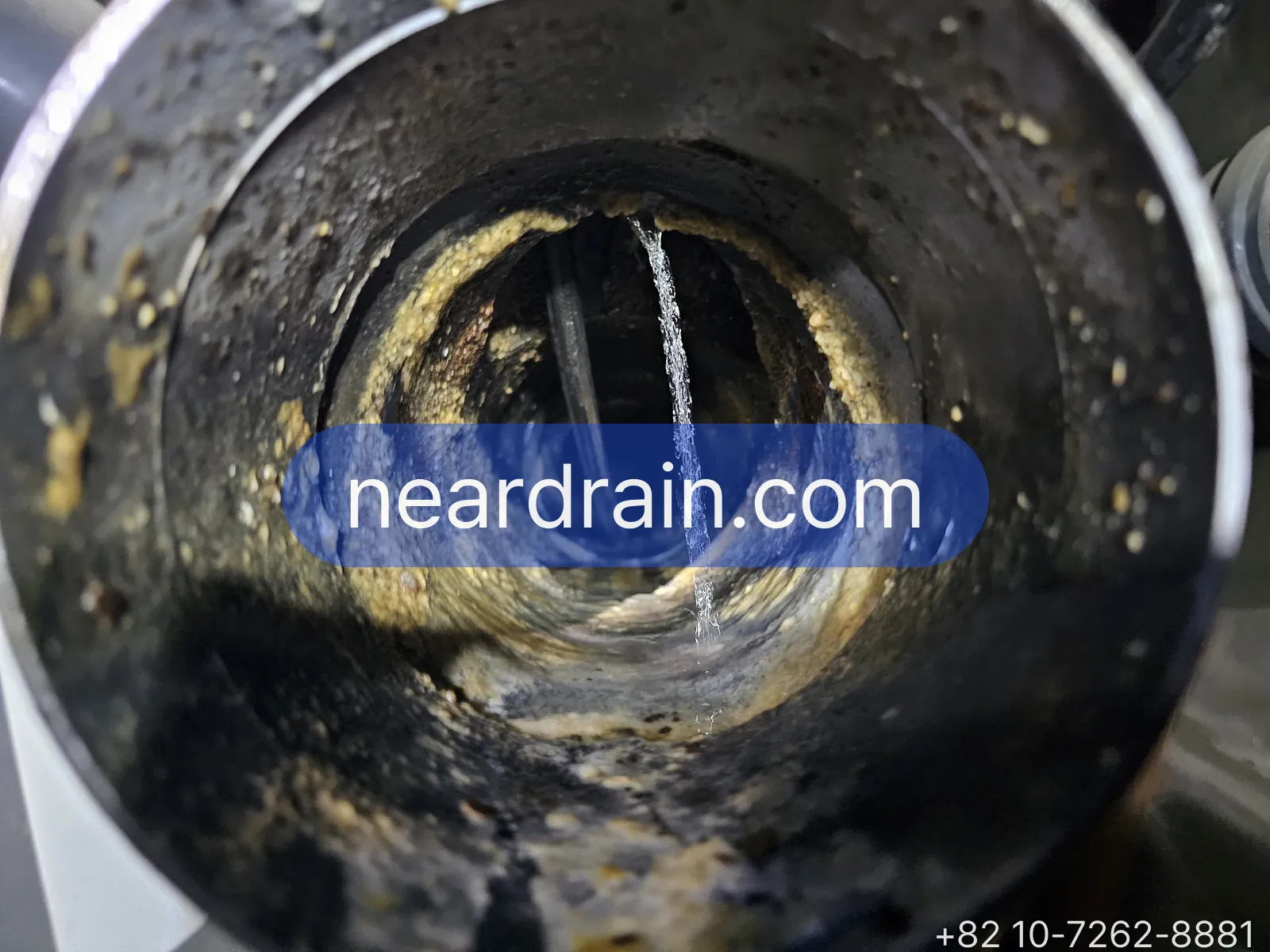 What was hiding inside the pipe